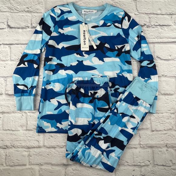 K2-1002 Boys Long Sleeve Sleepwear 2-Piece sz 130 (8-10yrs) - Picture 1 of 3